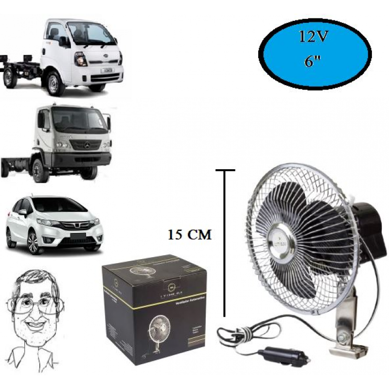 Ventilador 12v 6