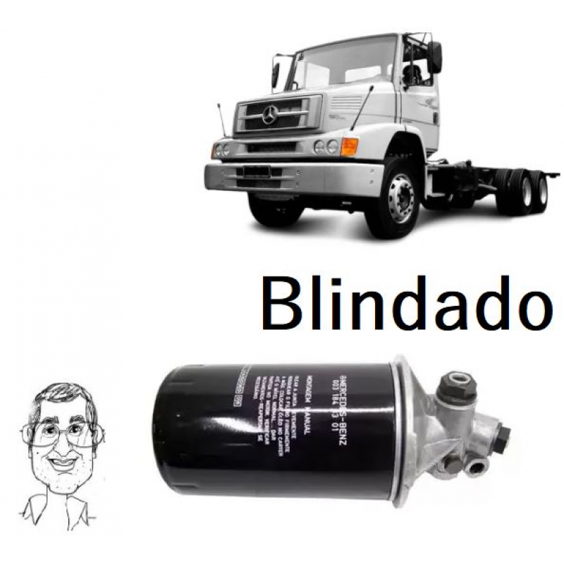 Conjunto Filtro Lubrificante Mbb Original