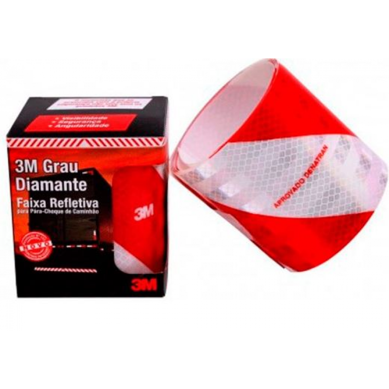 Faixa Parachoque Refletiva  (3m) 3m