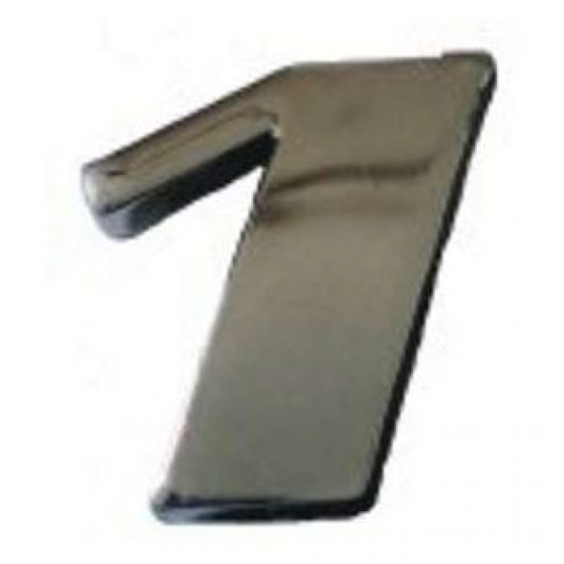 Emblema Plastico Cromado Nº 1 Br Company