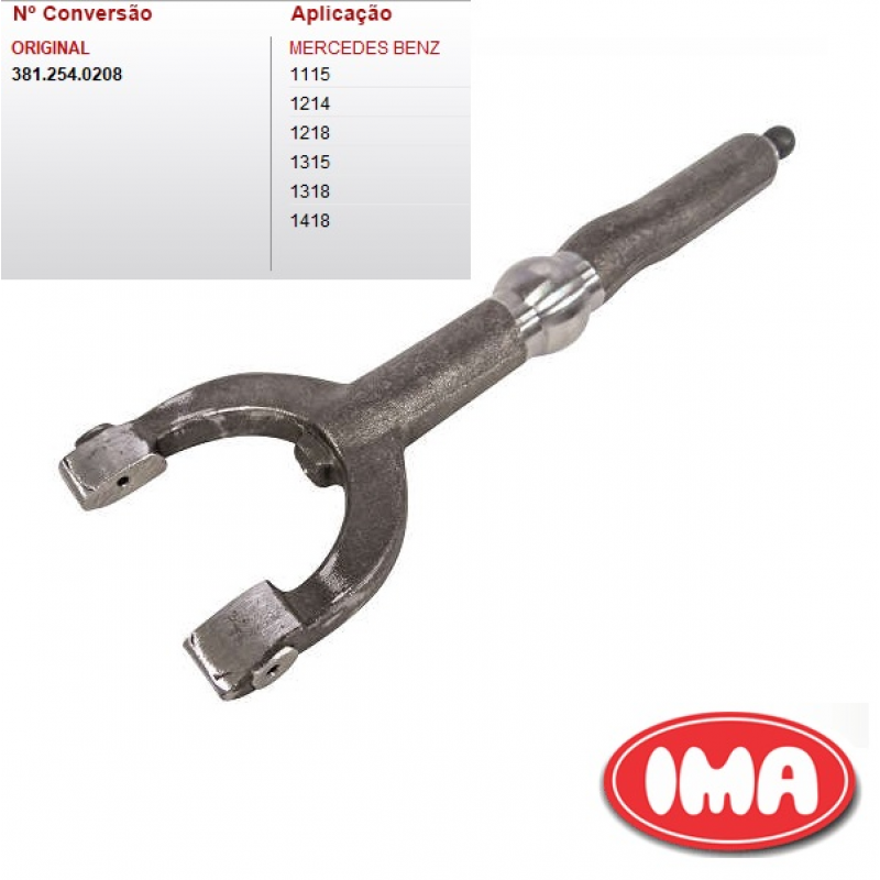 Garfo Embreagem (forjado) Om 366 Mb 1115 / 1214 / 1218 / 1315 / 1318 / 1418 Ima  Ima