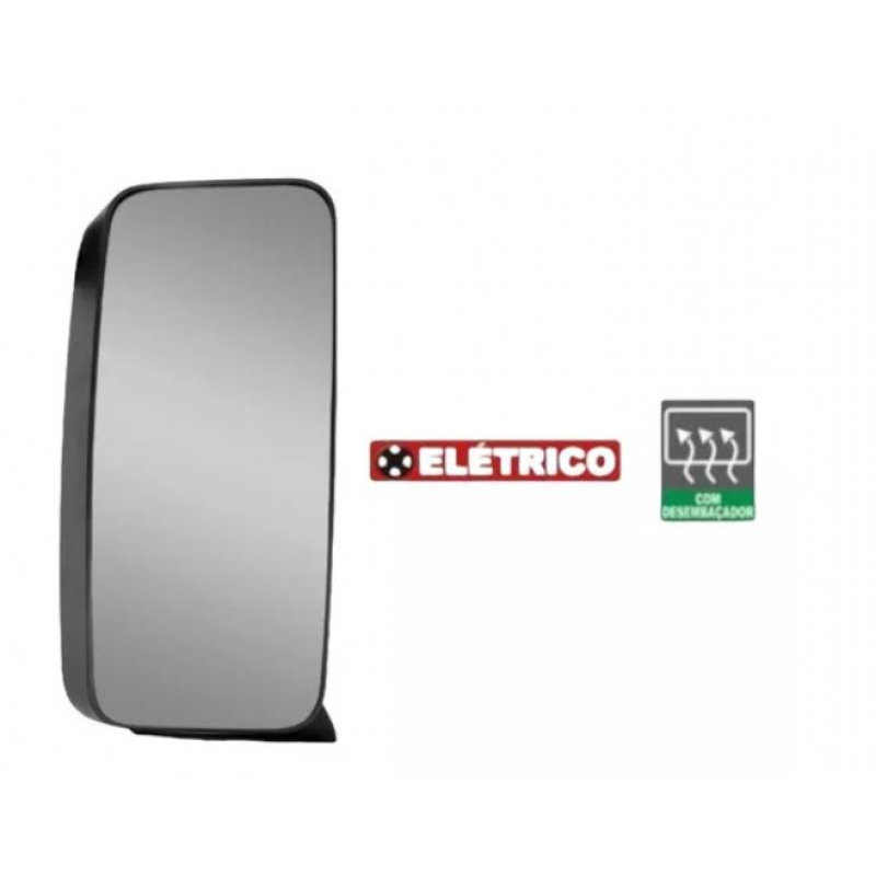 Espelho Retrovisor Dir Atego/axor 2007 A 2013 Eletrico C/ Desembacador Fabbof