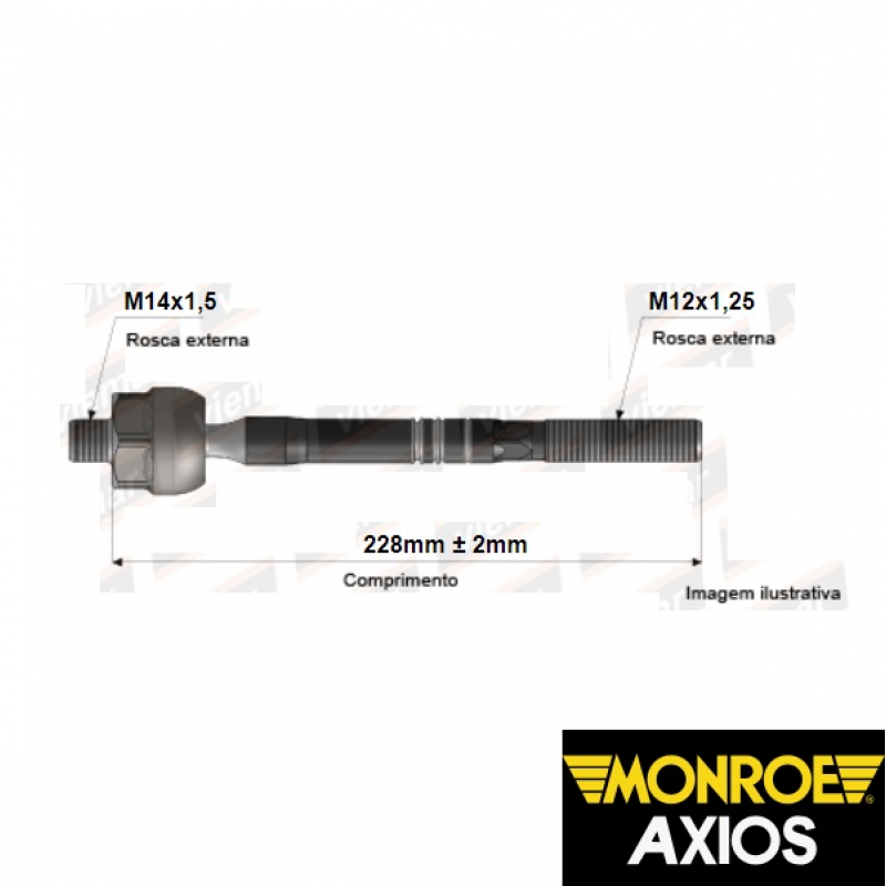 Articulacao Axial Esquerda / Direita Axios