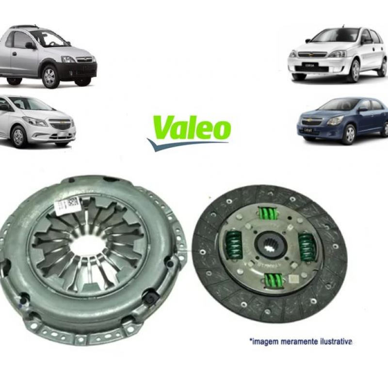 Kit Embreagem S/ Rolamento Valeo