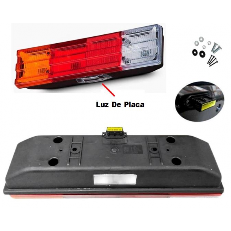PAR LANTERNA TRASEIRA MB HPN C/ CONECTOR