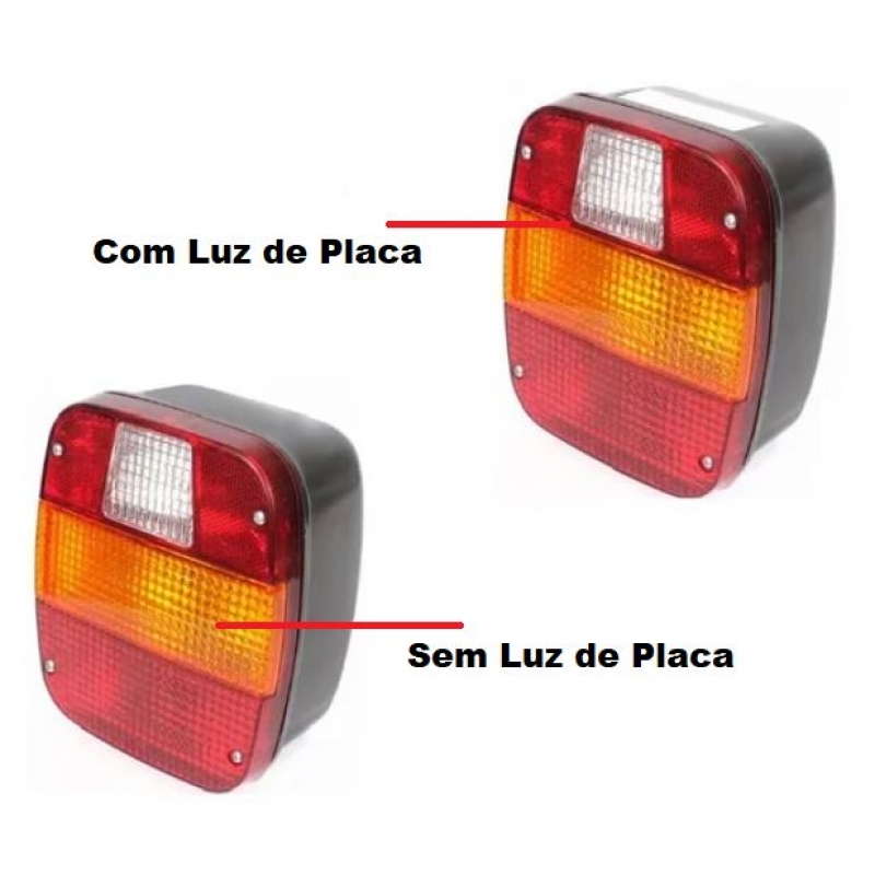 PAR LANTERNA TRASEIRA VOLKSWAGEN FORD CARGO