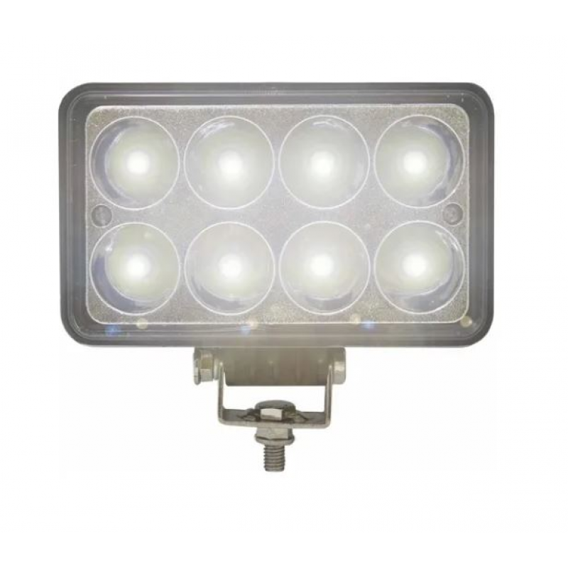 PAR FAROL MILHA RETANGULAR LED 12/24V 6K 24W