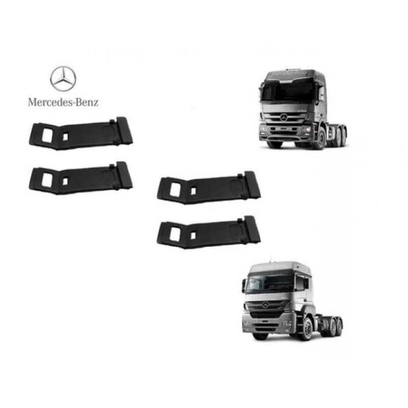 KIT 4 PRESILHA PARALAMA TRASEIRO MB AXOR ACTROS