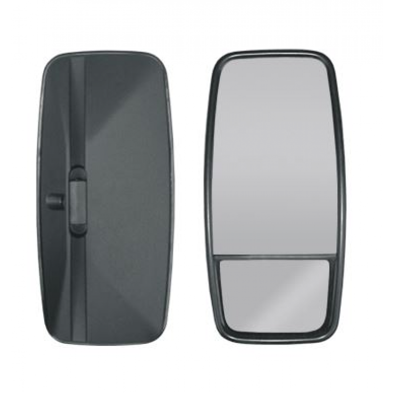 PAR ESPELHO RETROVISOR BIFOCAL CURVO MB ATRON/HPN (BICUDOS)